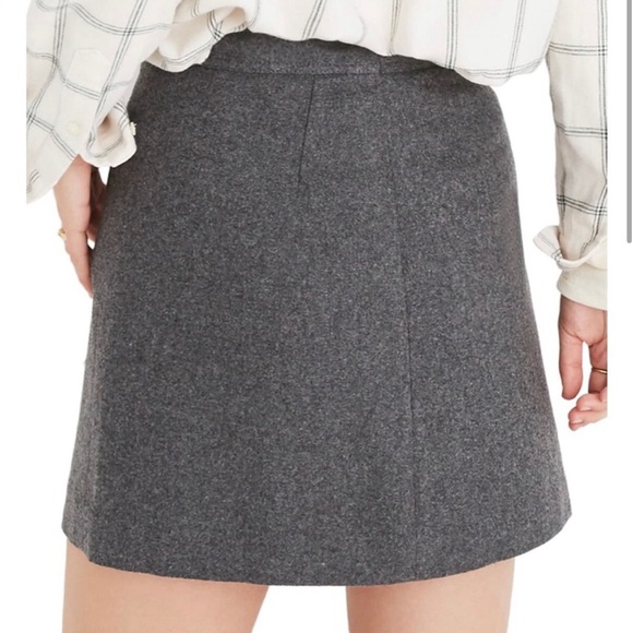 Madewell Fireside Wool Miniskirt - Picture 2 of 4